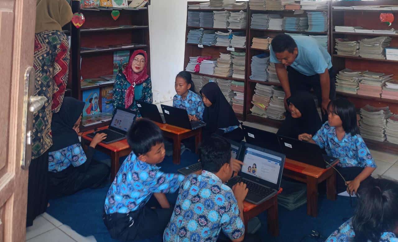 Gladi ANBK Kelas 6 di SD N Peraduan Waras